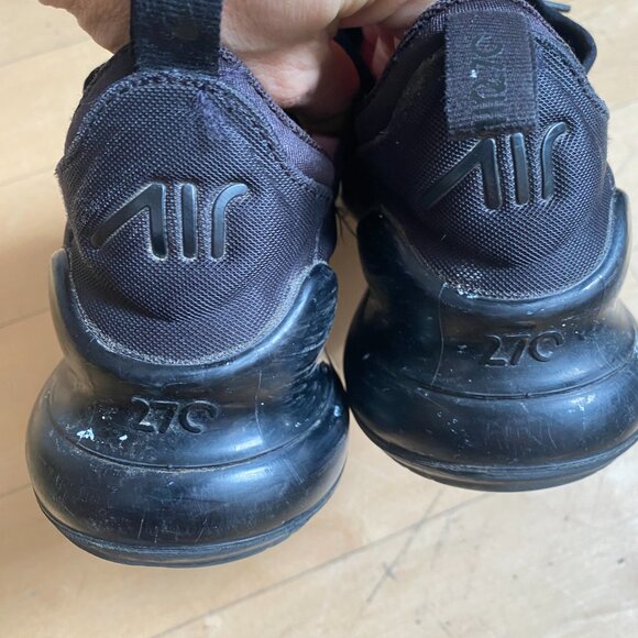 Nike air 270 black boys sneakers Size US 5.5Y Youth - Picture 3 of 7